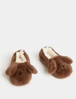 Kids' Dog Slippers (4 Small - 13 Small)