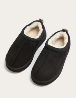 Kids' Faux Fur Lined Slippers (9 Small - 7 Large)