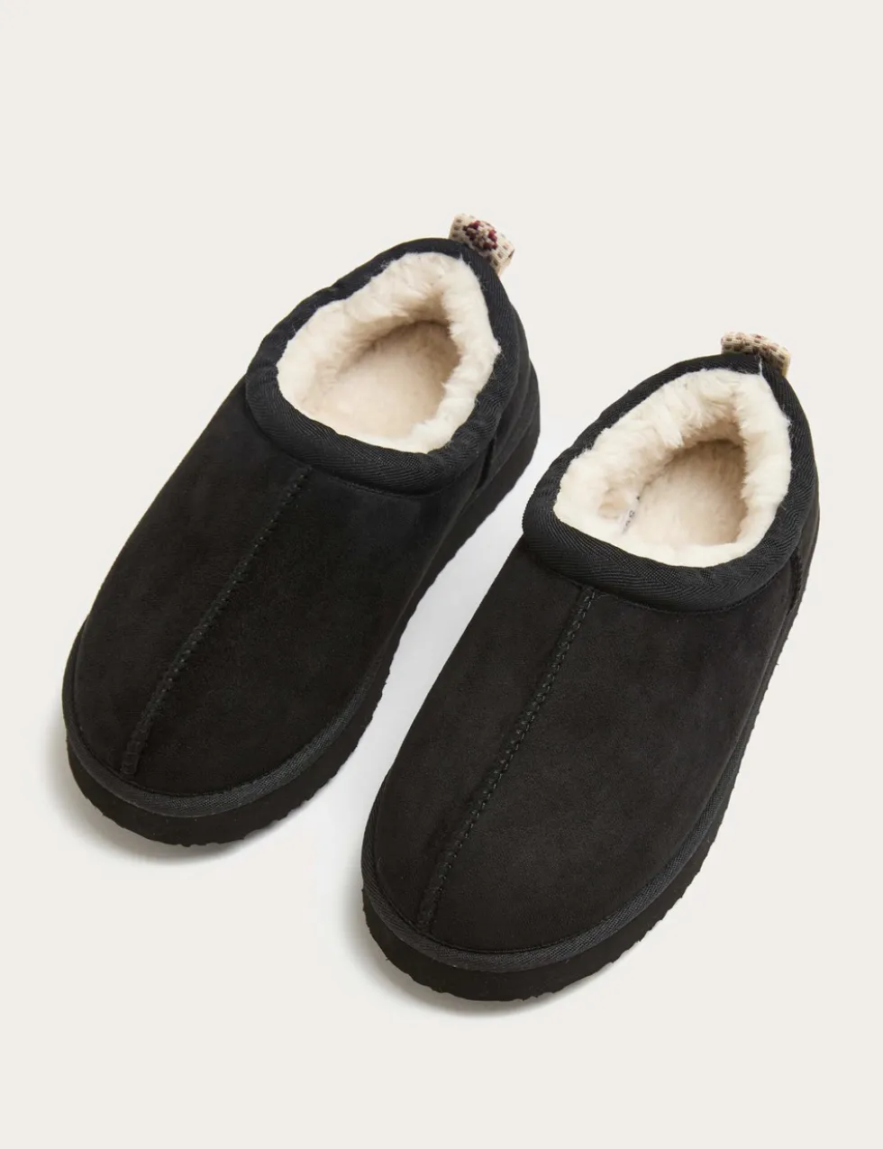 Kids' Faux Fur Lined Slippers (9 Small - 7 Large)
