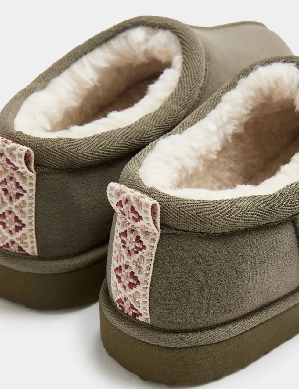 Kids' Faux Fur Lined Slippers (9 Small - 7 Large)