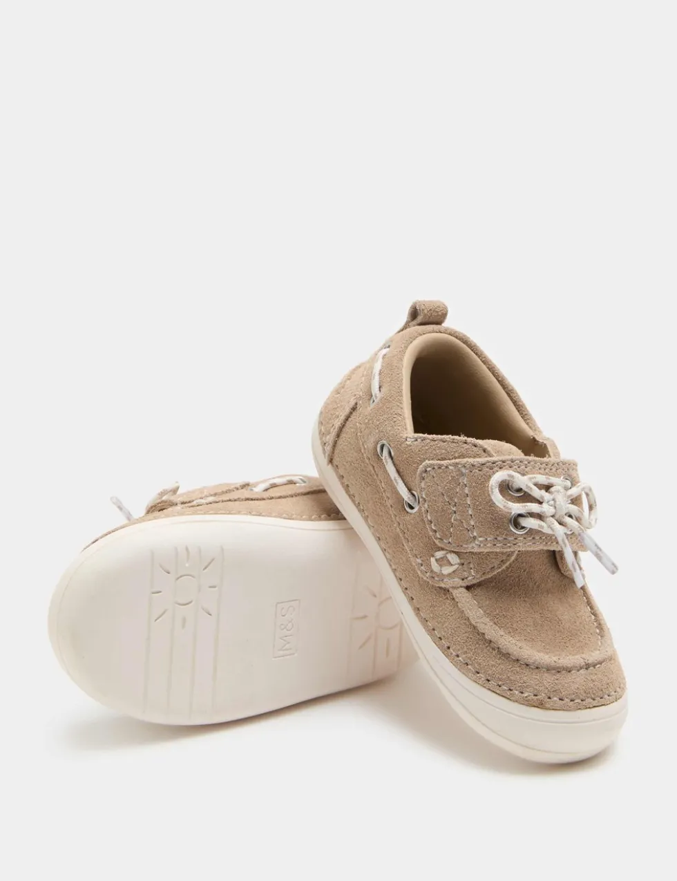 Kids' First Walker Suede Boat Shoes (2 Small-5 Small)