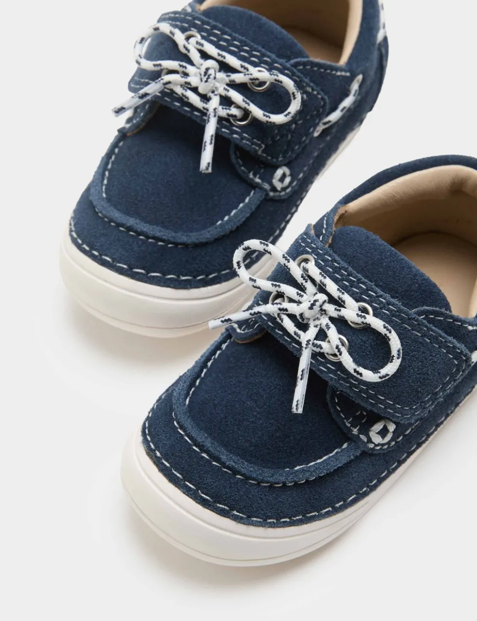 Kids' First Walker Suede Boat Shoes (2 Small-5 Small)