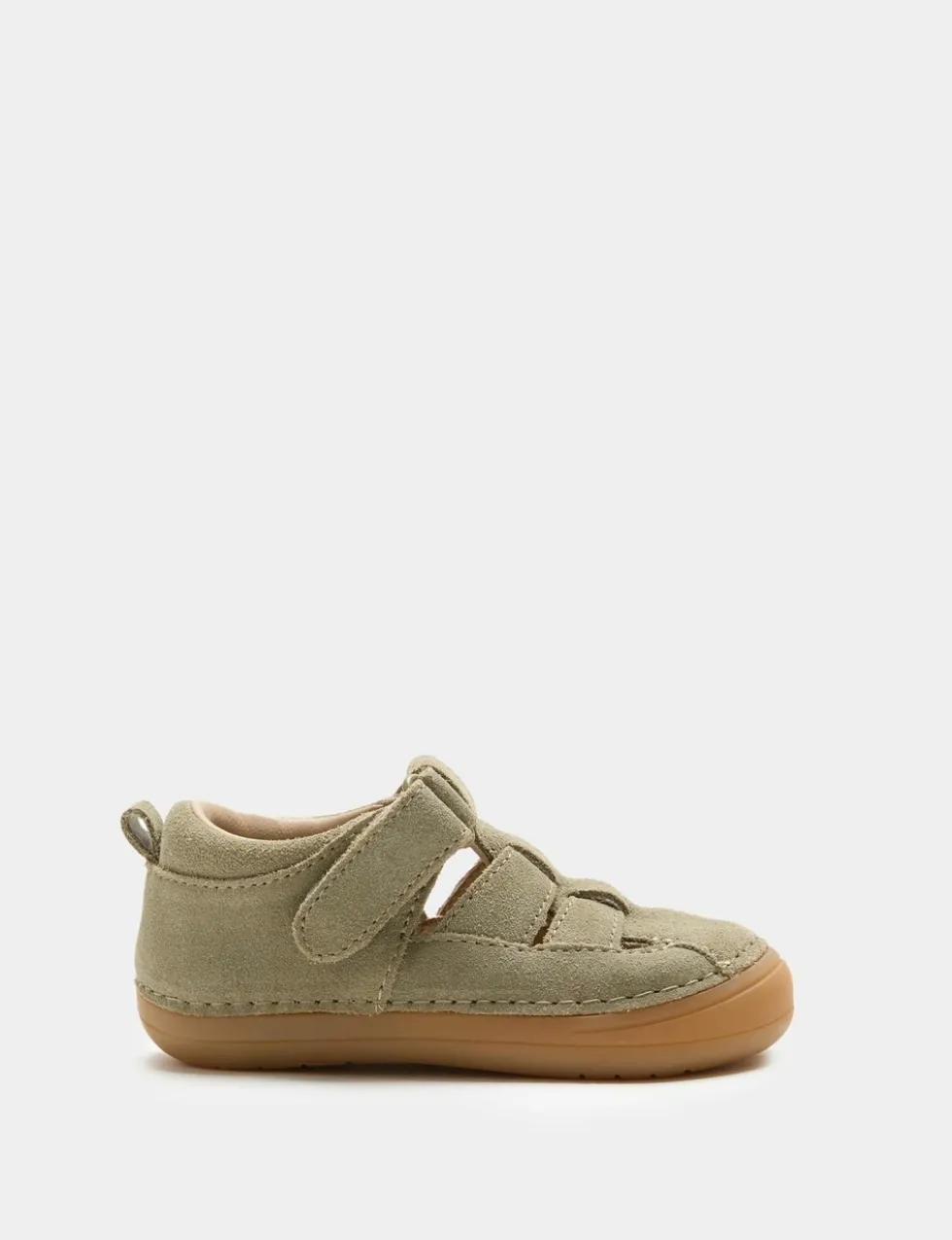 Kids' First Walker Suede Fisherman Sandals (2-5 Small)