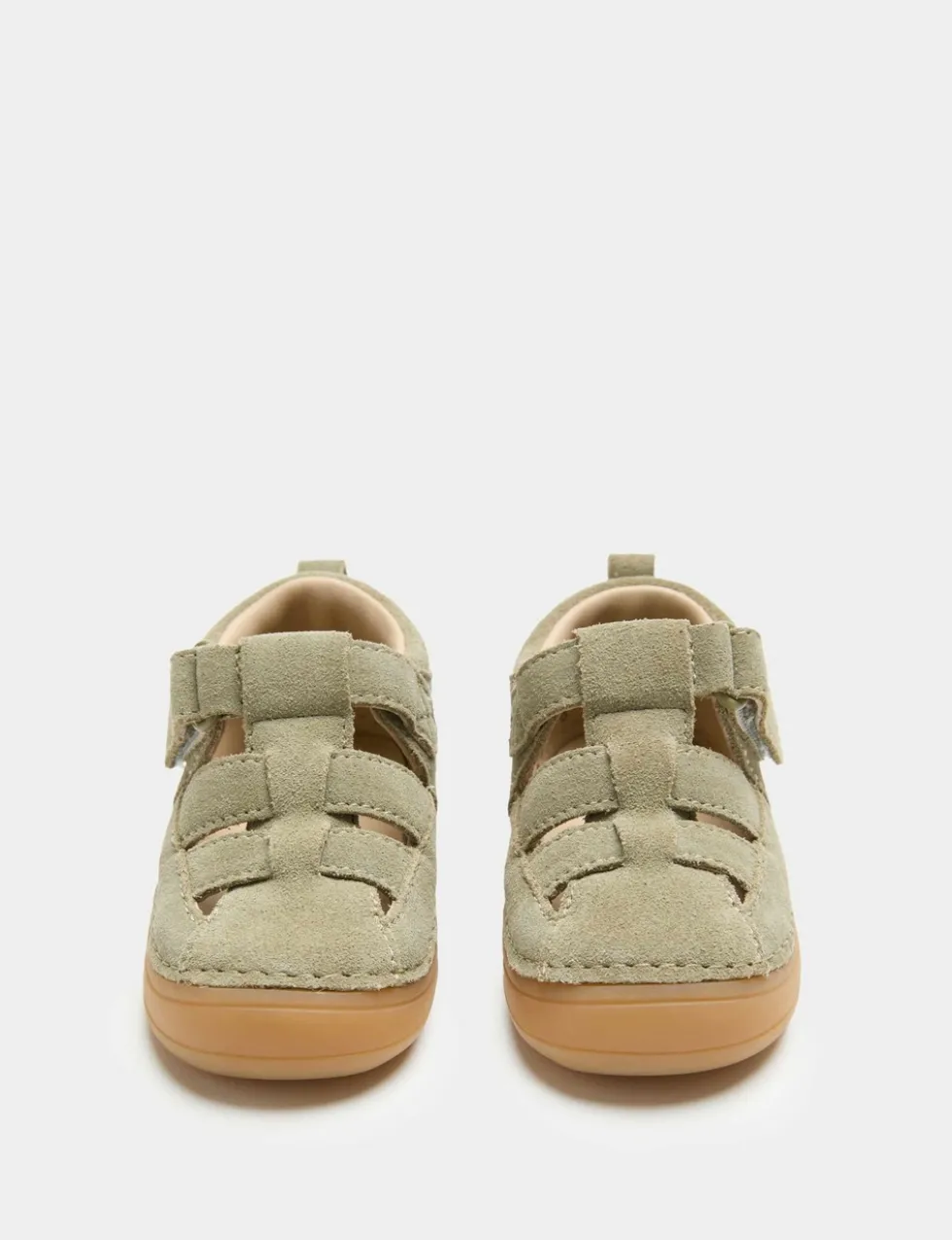 Kids' First Walker Suede Fisherman Sandals (2-5 Small)
