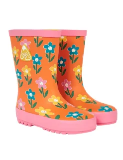 Kids' Floral Wellies (1 Small - 13 Small)