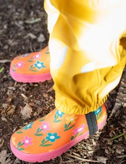 Kids' Floral Wellies (1 Small - 13 Small)