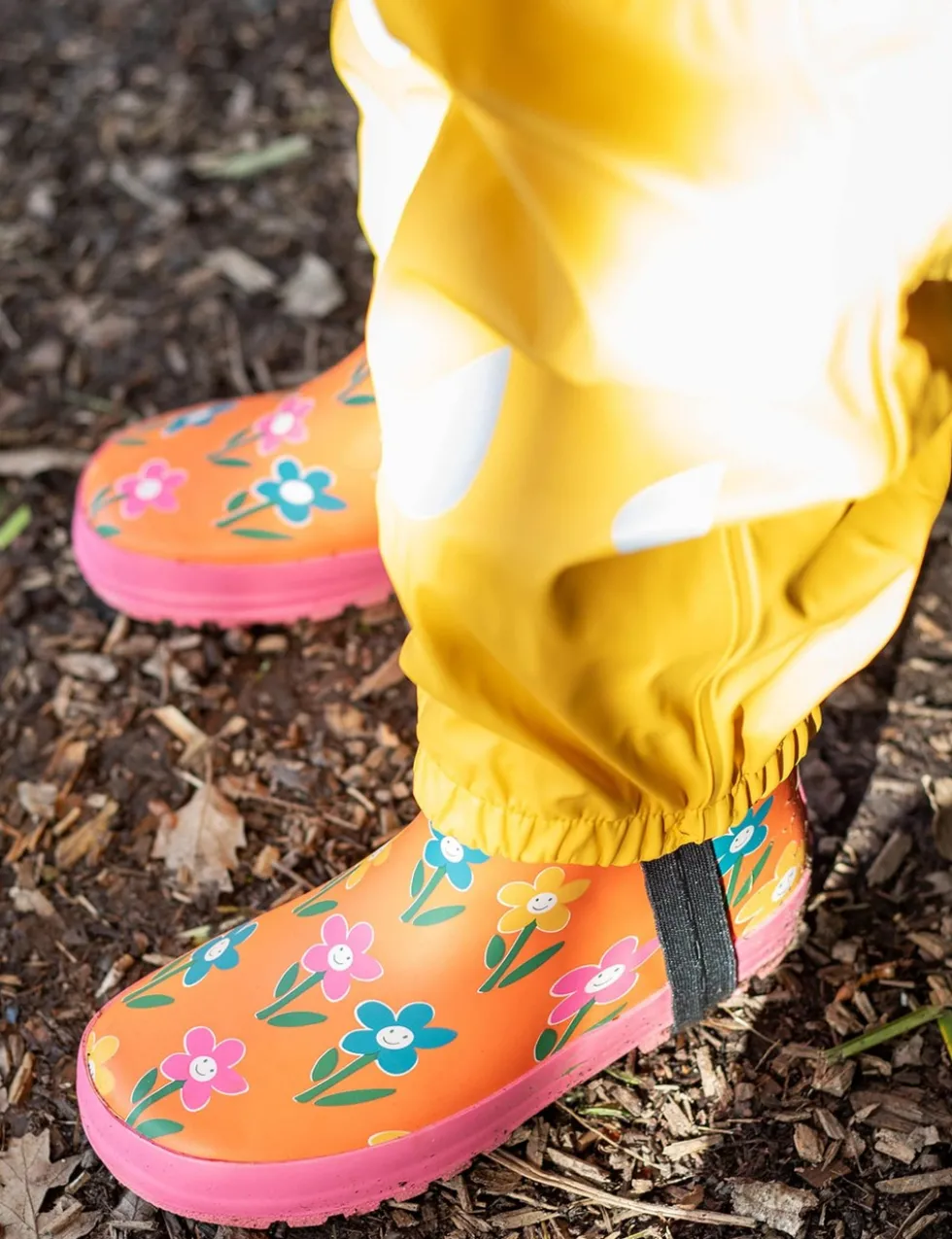 Kids' Floral Wellies (1 Small - 13 Small)