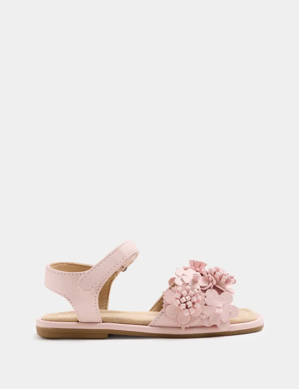 Kids Flower Strap Sandals (4 Small-2 Large)