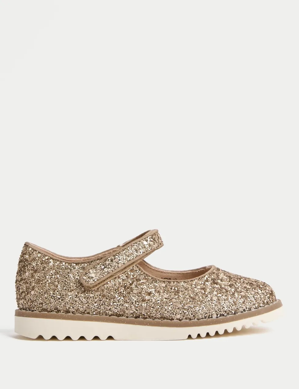 Kids' Glitter Mary Jane Shoes (4 Small - 2 Large)