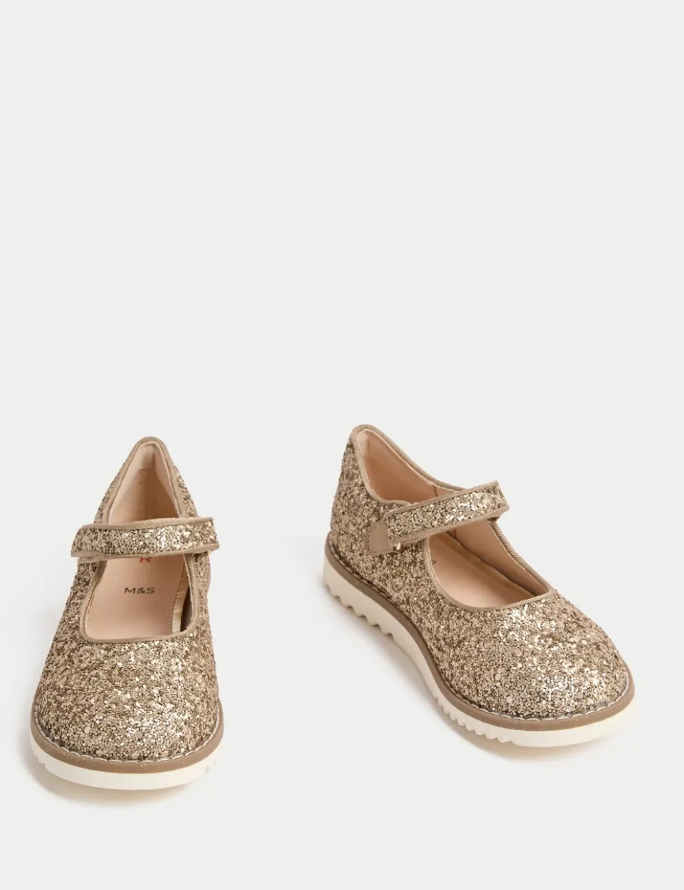 Kids' Glitter Mary Jane Shoes (4 Small - 2 Large)