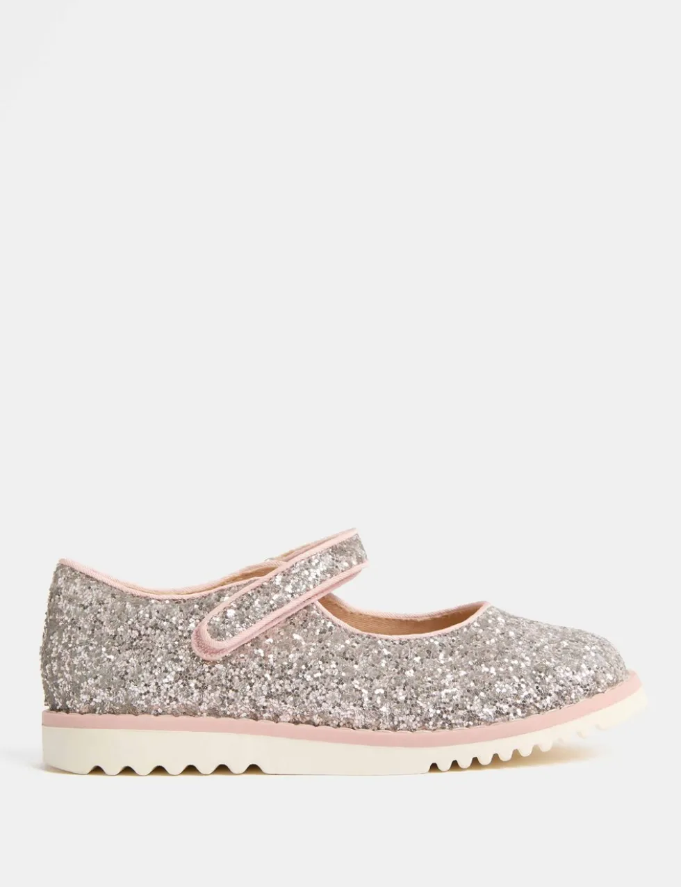 Kids' Glitter Mary Jane Shoes (4 Small - 2 Large)