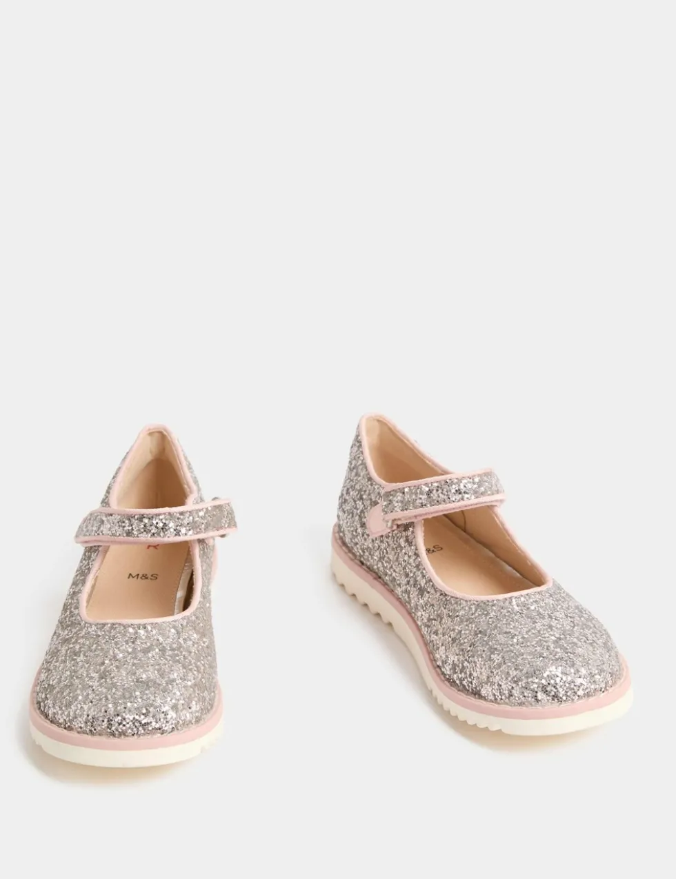 Kids' Glitter Mary Jane Shoes (4 Small - 2 Large)