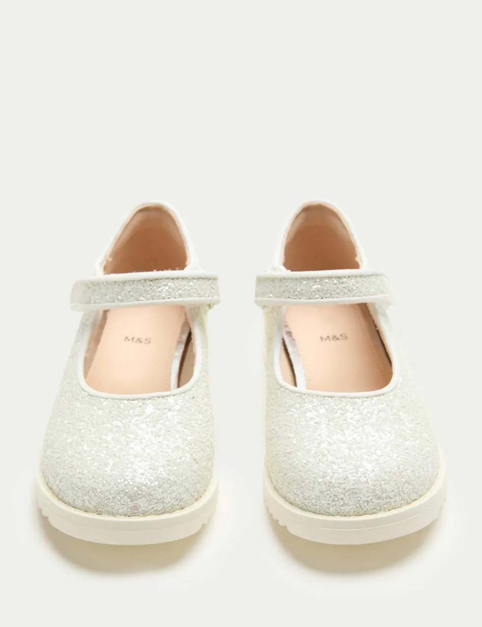 Kids' Glitter Mary Jane Shoes (4 Small - 2 Large)