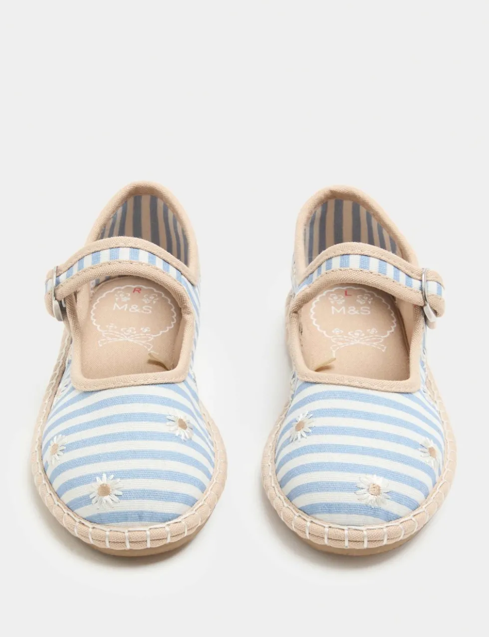 Kids' Heritage Stripe Ballet Shoes (4 Small-2 Large)
