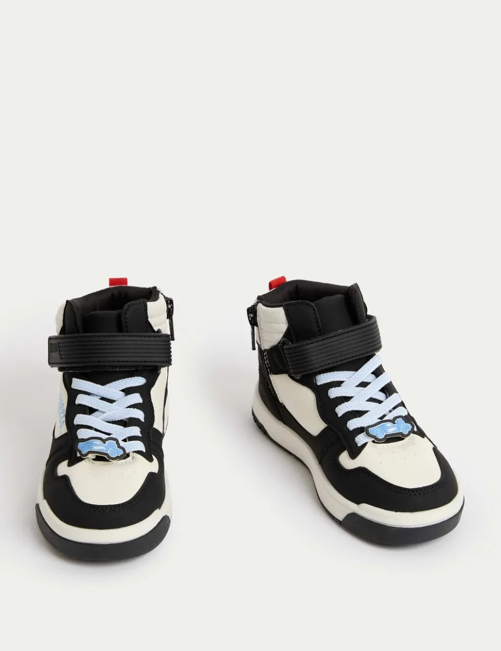Kids' Hot Wheels™ High Top Trainers (4 Small - 2 Large)