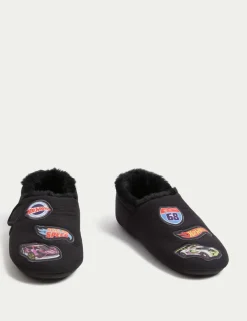 Kids' Hot Wheelsâ„¢ Riptape Slippers (4 Small - 13 Small)