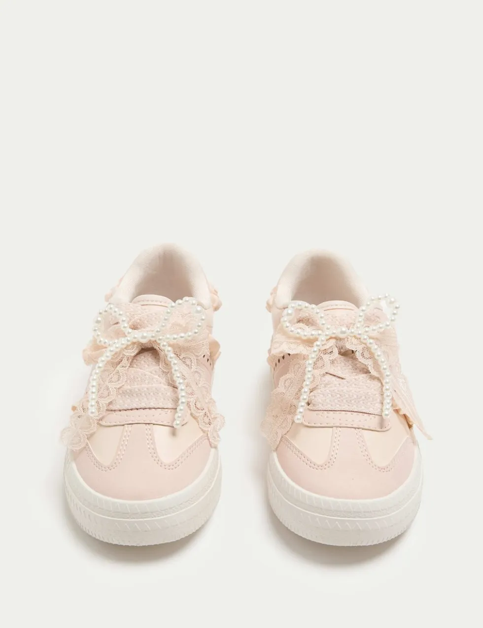 Kids' Lace Detail Trainers (9 Small - 7 Large)