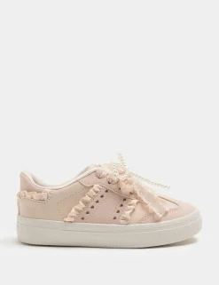 Kids' Lace Detail Trainers (9 Small - 7 Large)