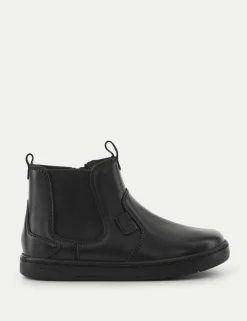 Kids' Leather Ankle Boots (6 Small - 12½ Small)
