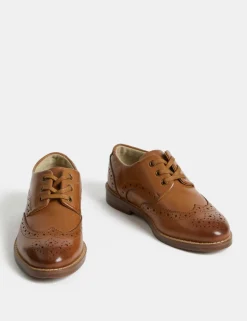 Kids' Leather Brogues (8 Small - 2 Large)