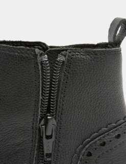 Kids' Leather Chelsea Boots (4 Small - 2 Large)