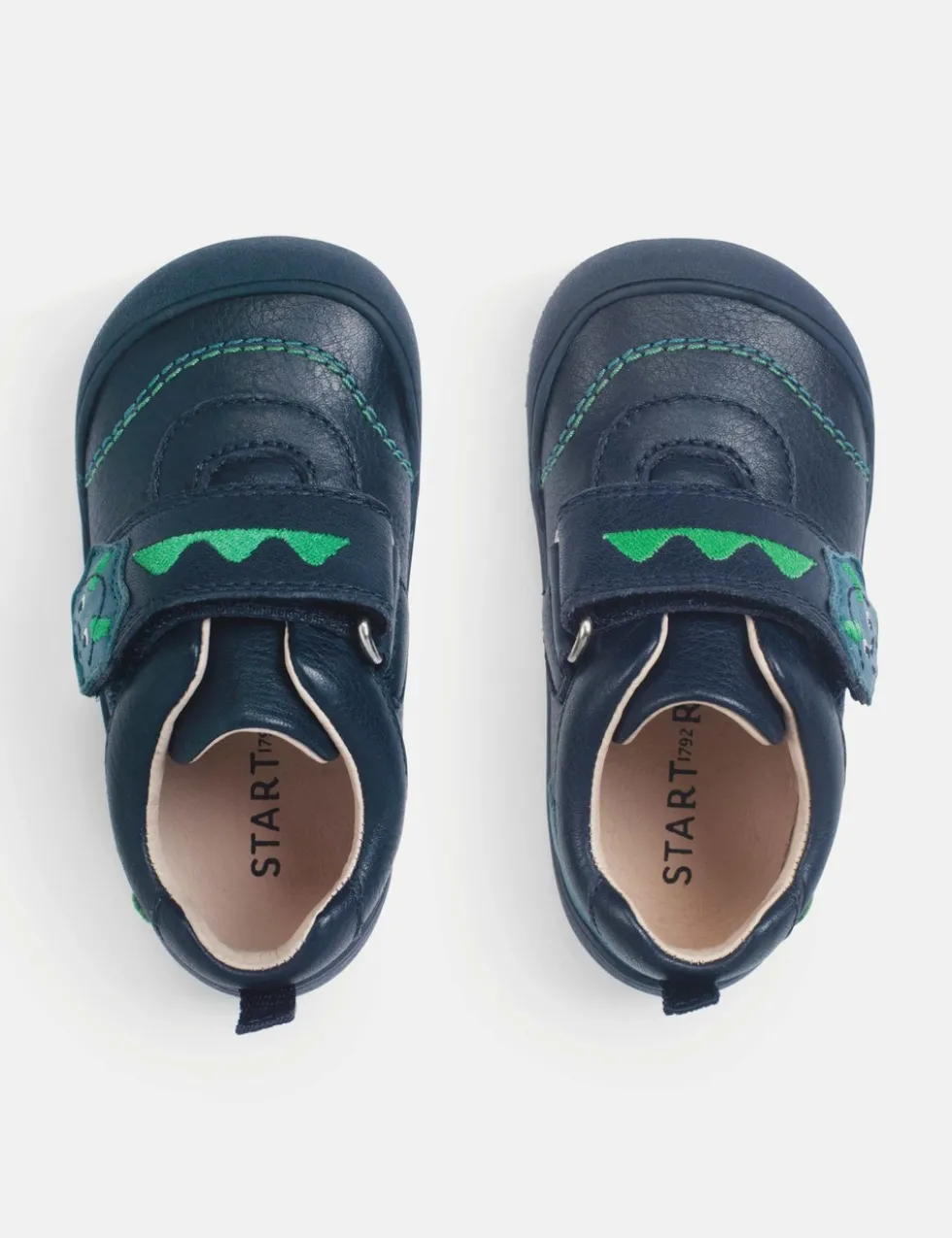 Kids' Leather Dinosaur Trainers (3.5 Small - 6.5 Small)