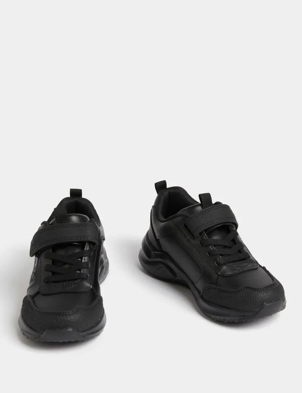 Kids' Leather Football School Shoes (8 Small - 2 Large)