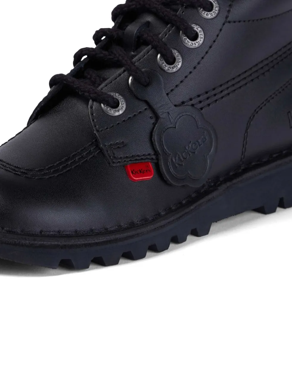 Kids' Leather High Top School Shoes