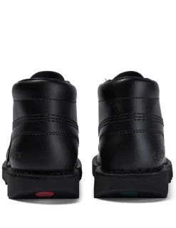 Kids' Leather High Top School Shoes