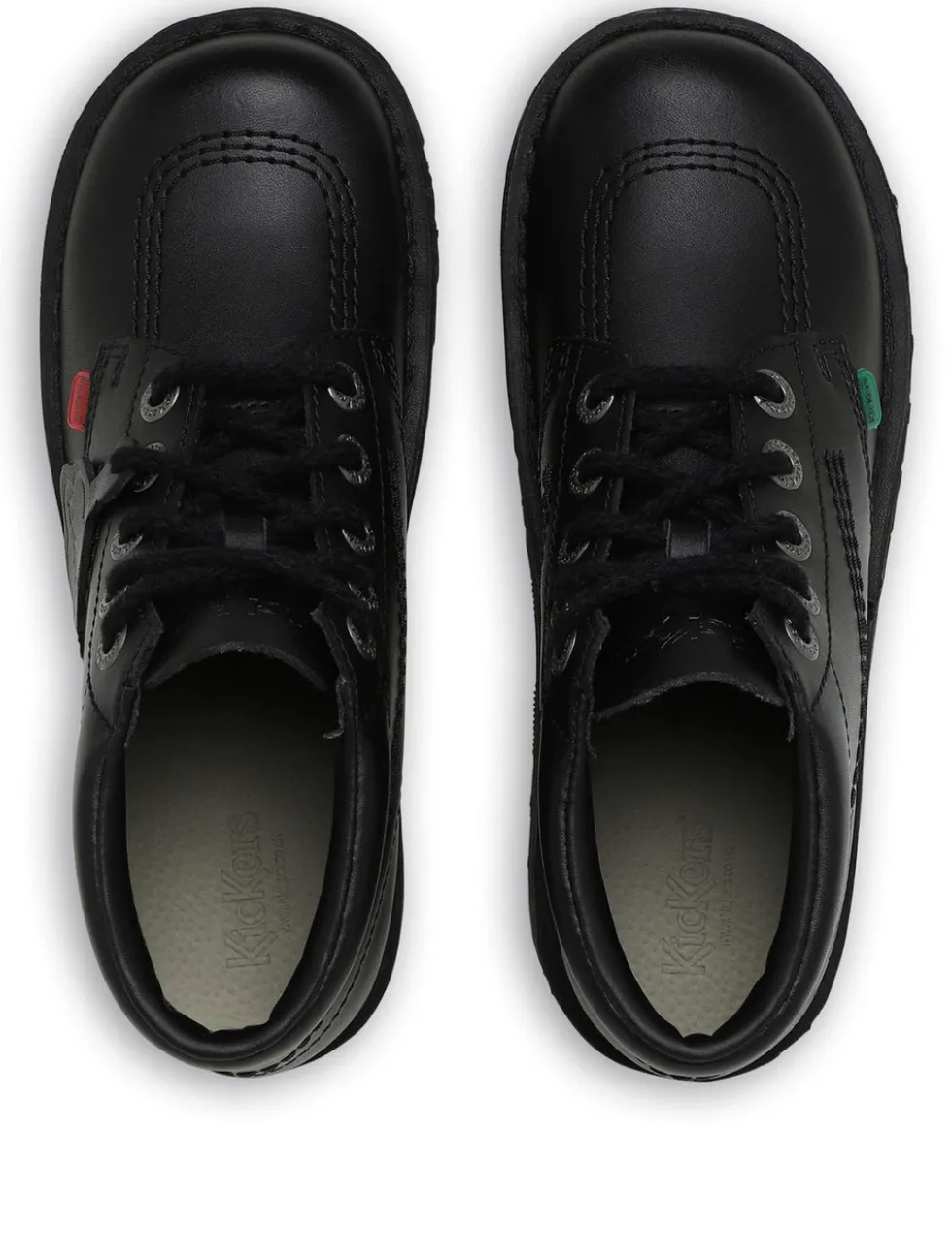 Kids' Leather High Top School Shoes