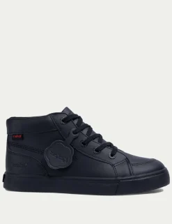 Kids' Leather High Top School Shoes