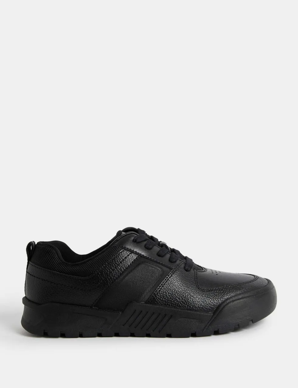 Kids' Leather Lace Freshfeet™ School Shoes (13 Small - 9 Large)