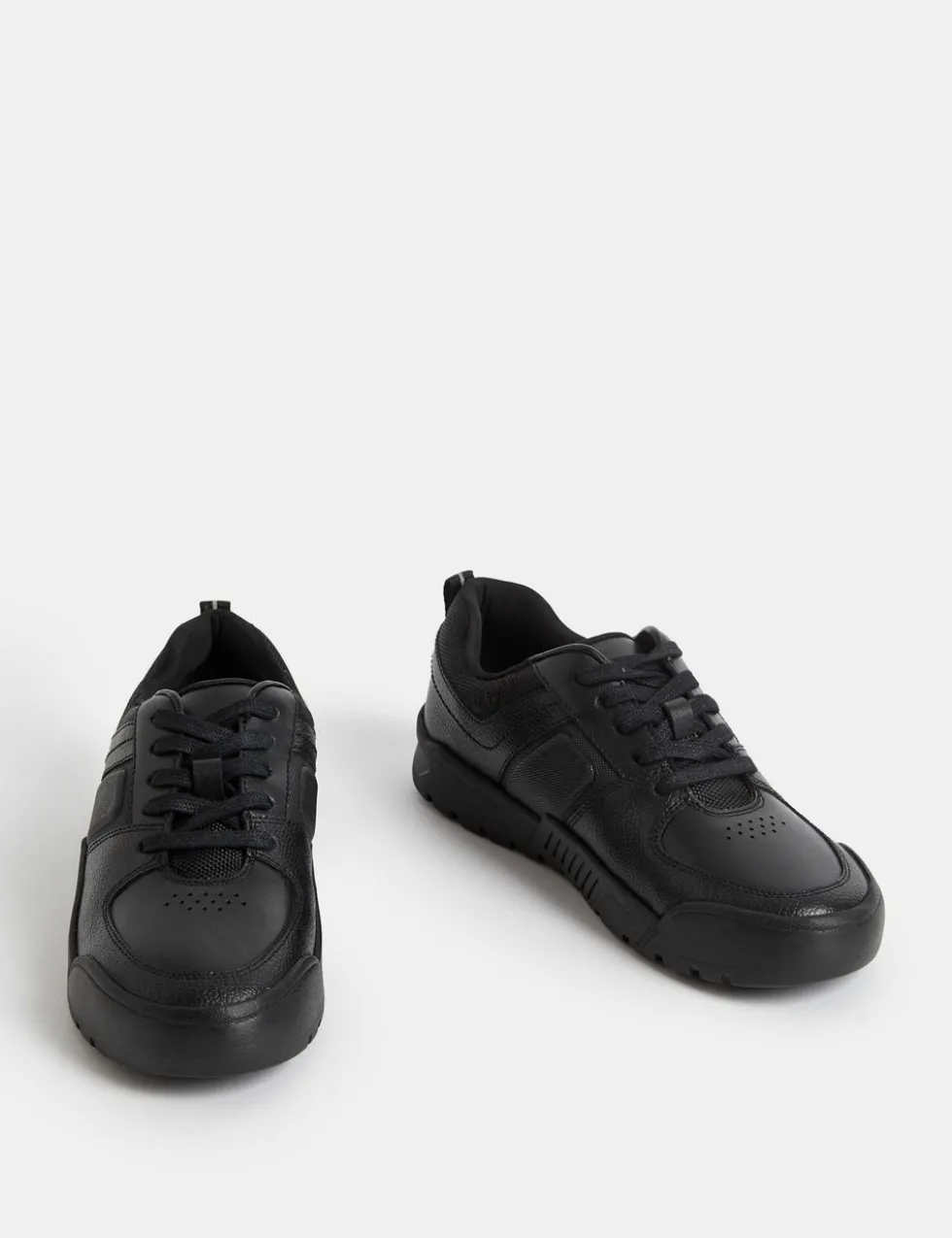 Kids' Leather Lace Freshfeet™ School Shoes (13 Small - 9 Large)
