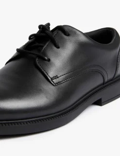 Kids' Leather Lace School Shoes (2½ - 9 Large)