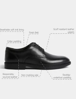 Kids' Leather Lace School Shoes (2½ - 9 Large)