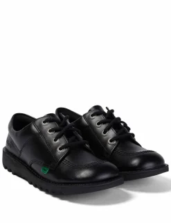 Kids' Leather Lace School Shoes