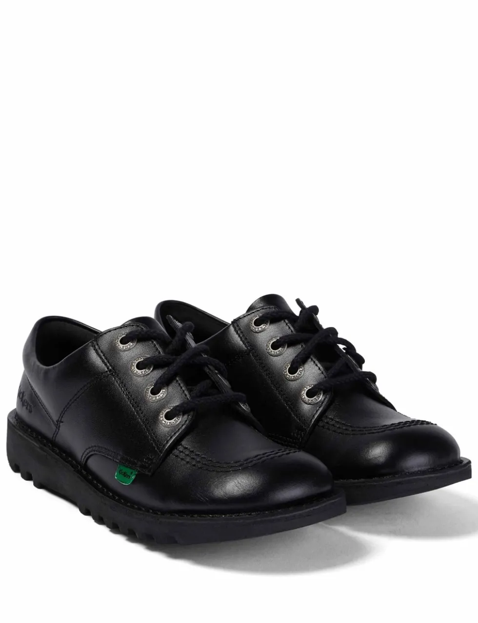 Kids' Leather Lace School Shoes