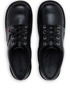 Kids' Leather Lace School Shoes
