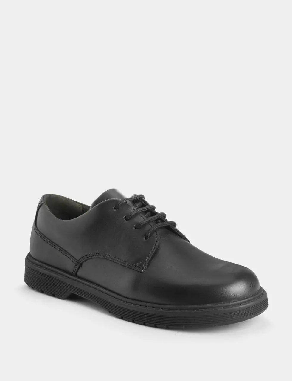 Kids' Leather Lace Schoolwear Shoes (2 Large - 12 Large)