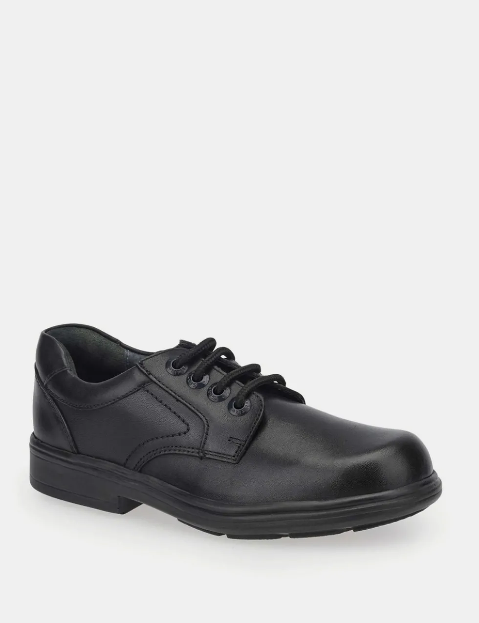 Kids' Leather Lace Schoolwear Shoes (2 Large - 10 Large)