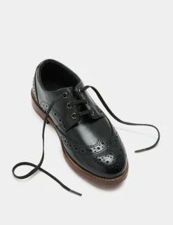 Kids' Leather Lace Up Brogues (8 Small - 7 Large)