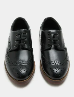 Kids' Leather Lace Up Brogues (8 Small - 7 Large)