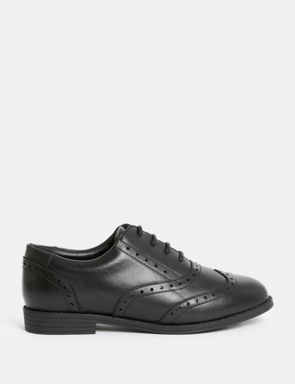 Kids’ Leather Lace-up Brogues School Shoes (13 Small - 7 Large)