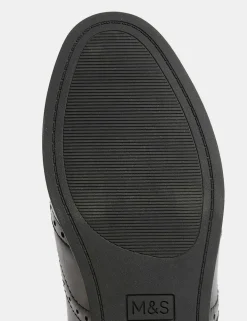 Kids’ Leather Lace-up Brogues School Shoes (13 Small - 7 Large)