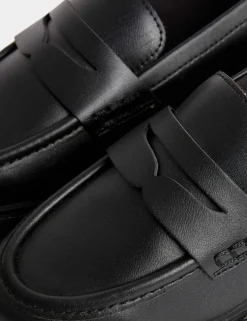 Kids' Leather Loafer School Shoes (13 Small - 7 Large)
