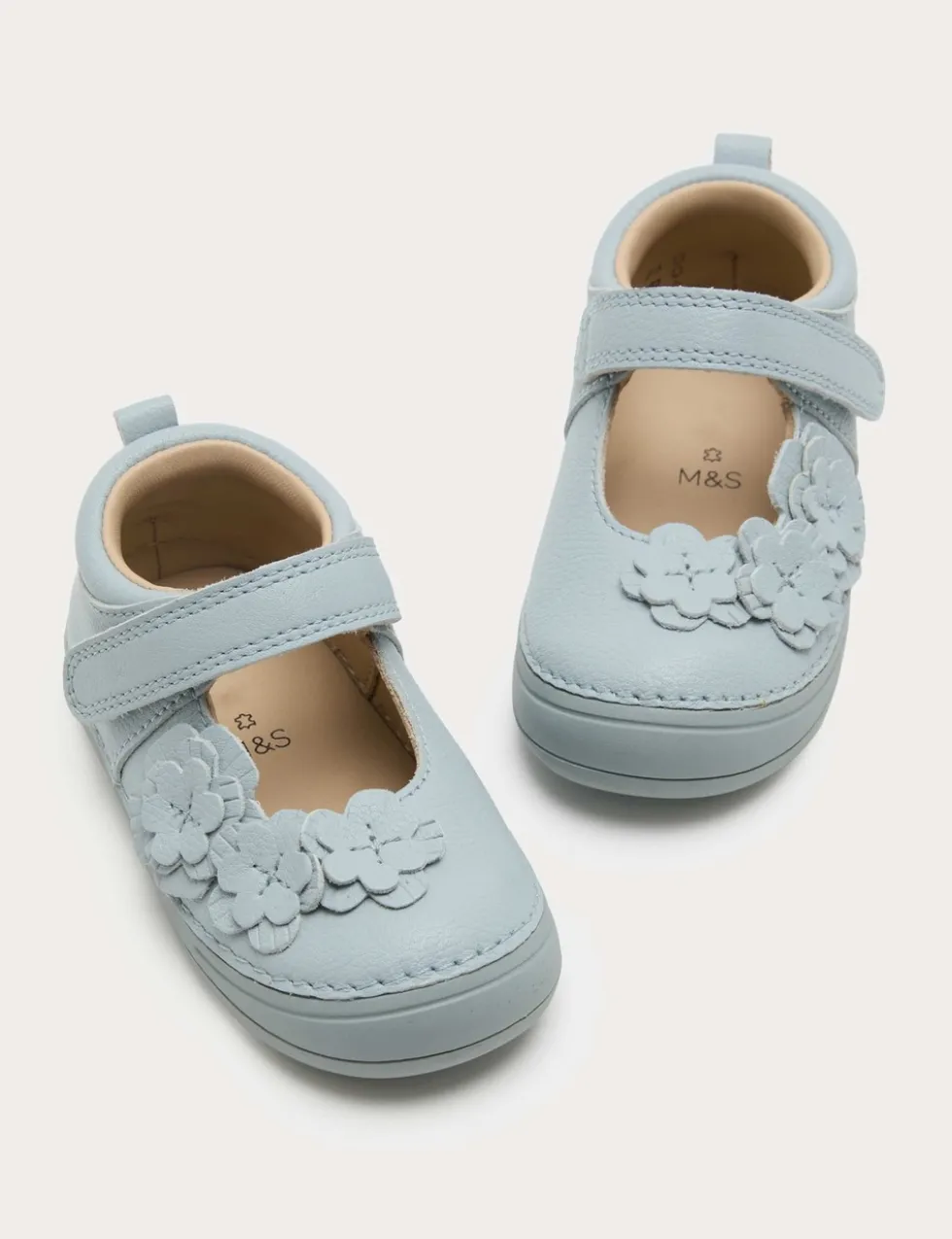 Kids' Leather Mary Jane Shoes (2-5 Small)