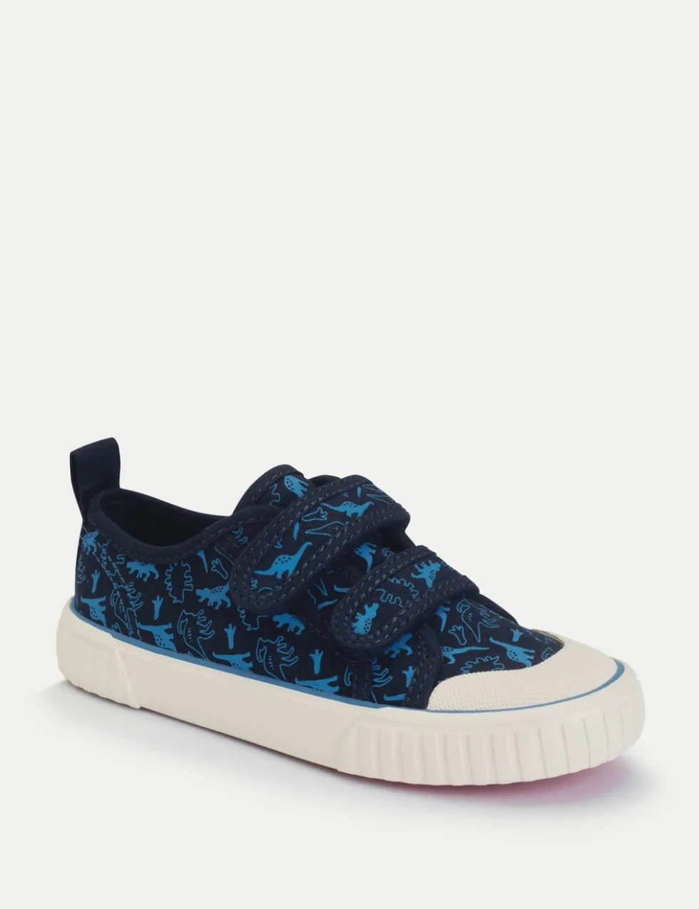 Kids' Leather Riptape Dinosaur Trainers (6 Small-3 Large)