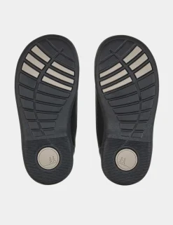 Kids' Leather Riptape Schoolwear Shoes (3 Small - 10.5 Small)