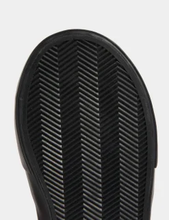 Kids' Leather Riptape School Shoes (8 Small - 2 Large)