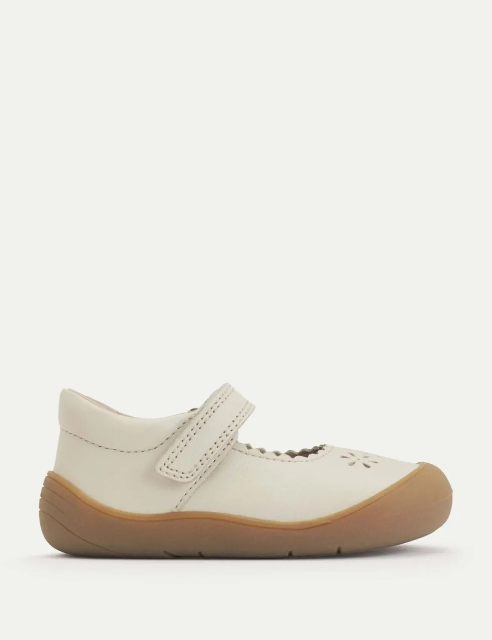 Kids' Leather Riptape Shoes (3-7 Small)